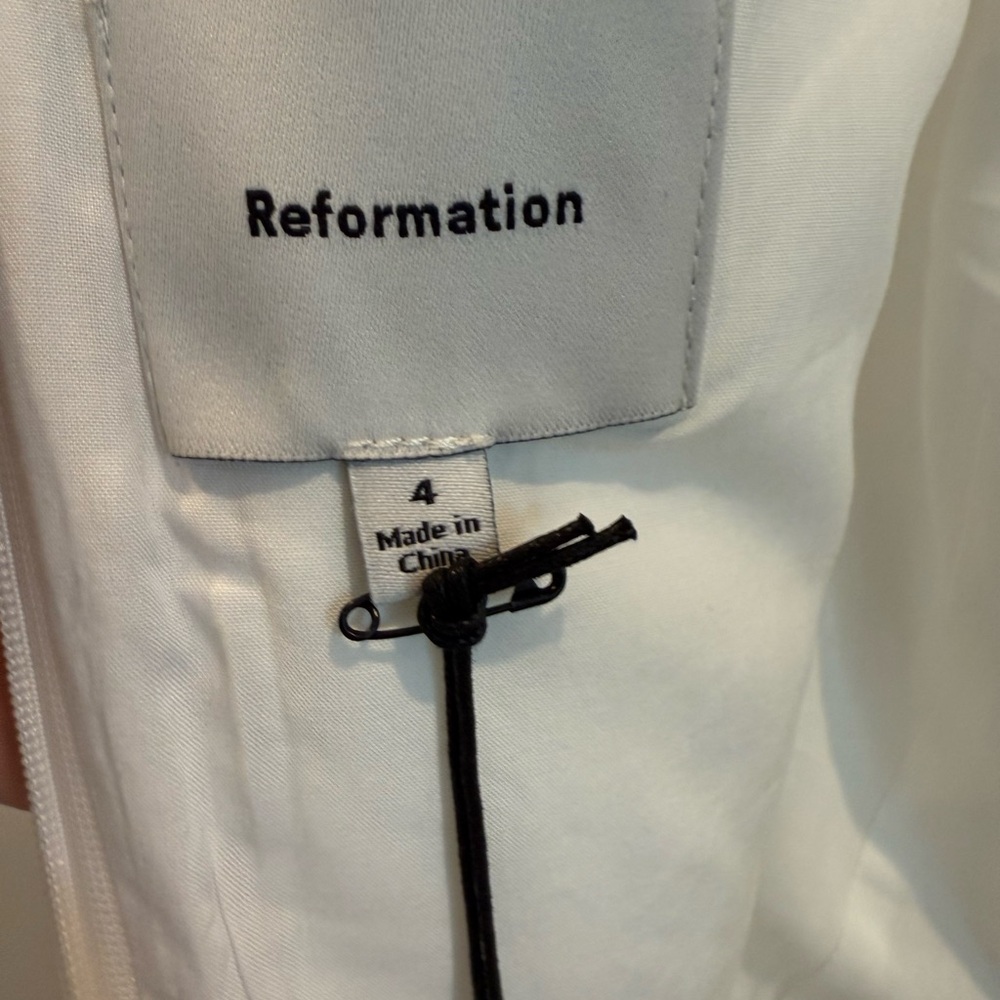 Reformation Zenni Dress - Ivory - Picture 3 of 4